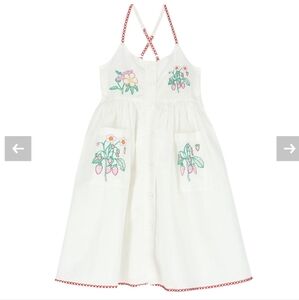Stella McCartney White Cotton Dress